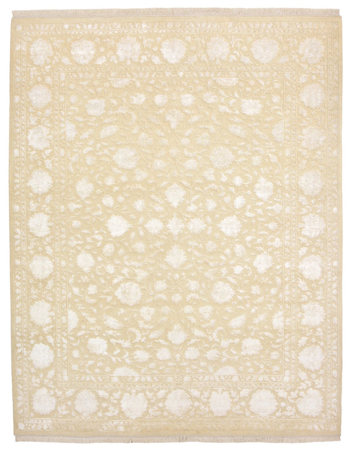 Oriental Carpet - 257 x 203 cm - ljusbeige