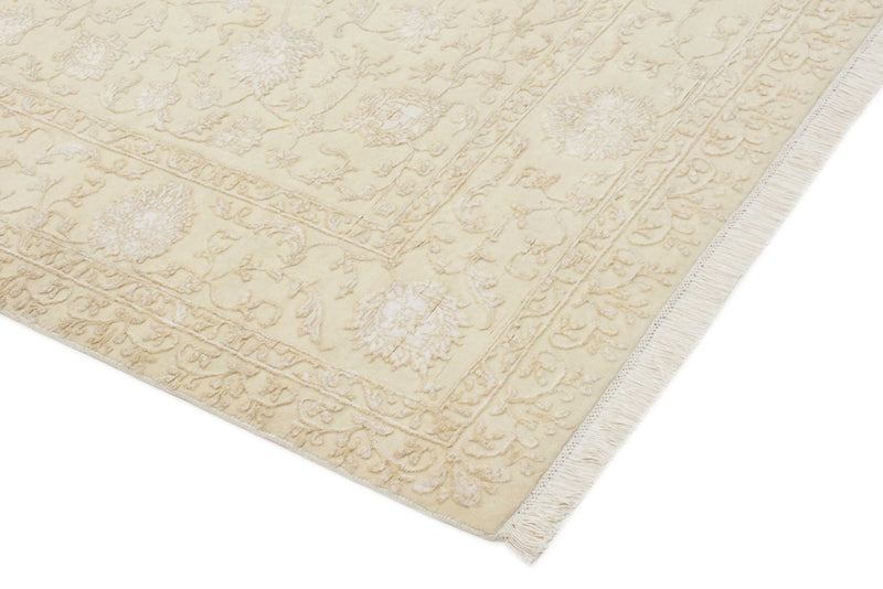 Oriental Carpet kvadrat  - 204 x 202 cm - ljusbeige