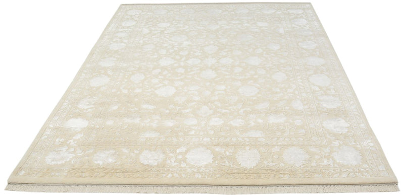Oriental Carpet - 251 x 198 cm - mörk beige