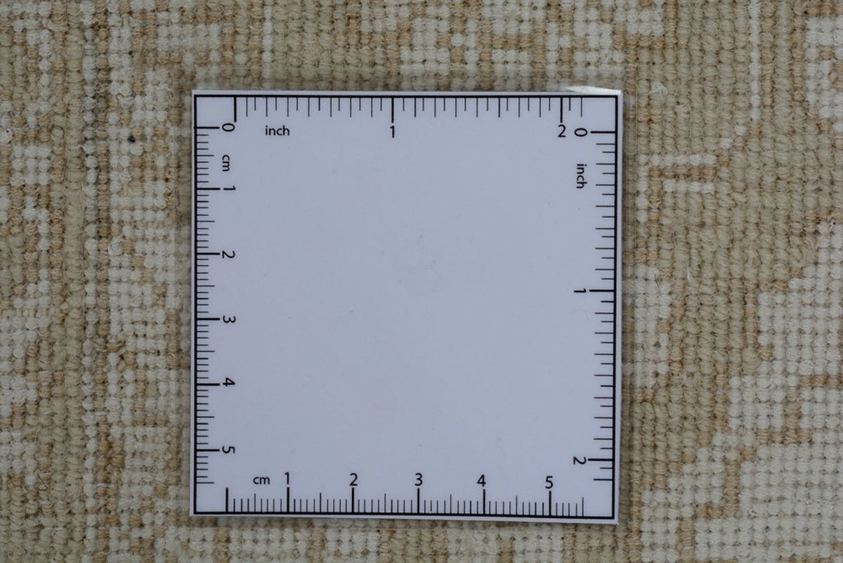 Oriental Carpet kvadrat  - 246 x 245 cm - mörk beige