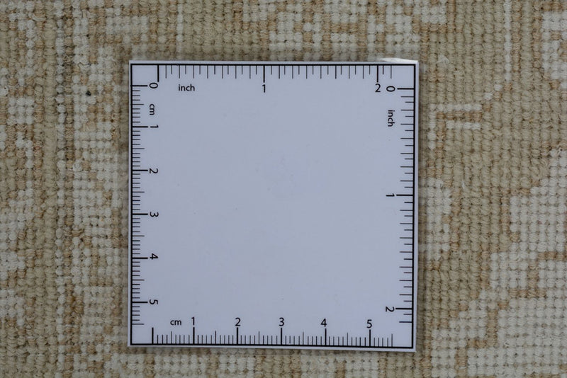 Oriental Carpet kvadrat  - 246 x 245 cm - mörk beige