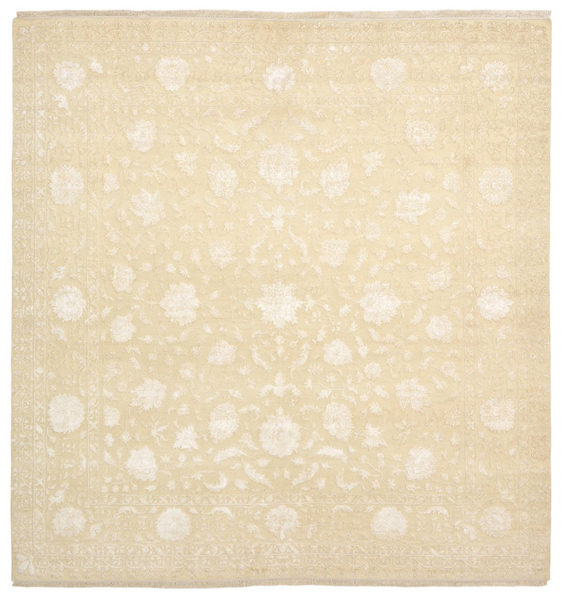 Oriental Carpet kvadrat  - 309 x 301 cm - ljusbeige