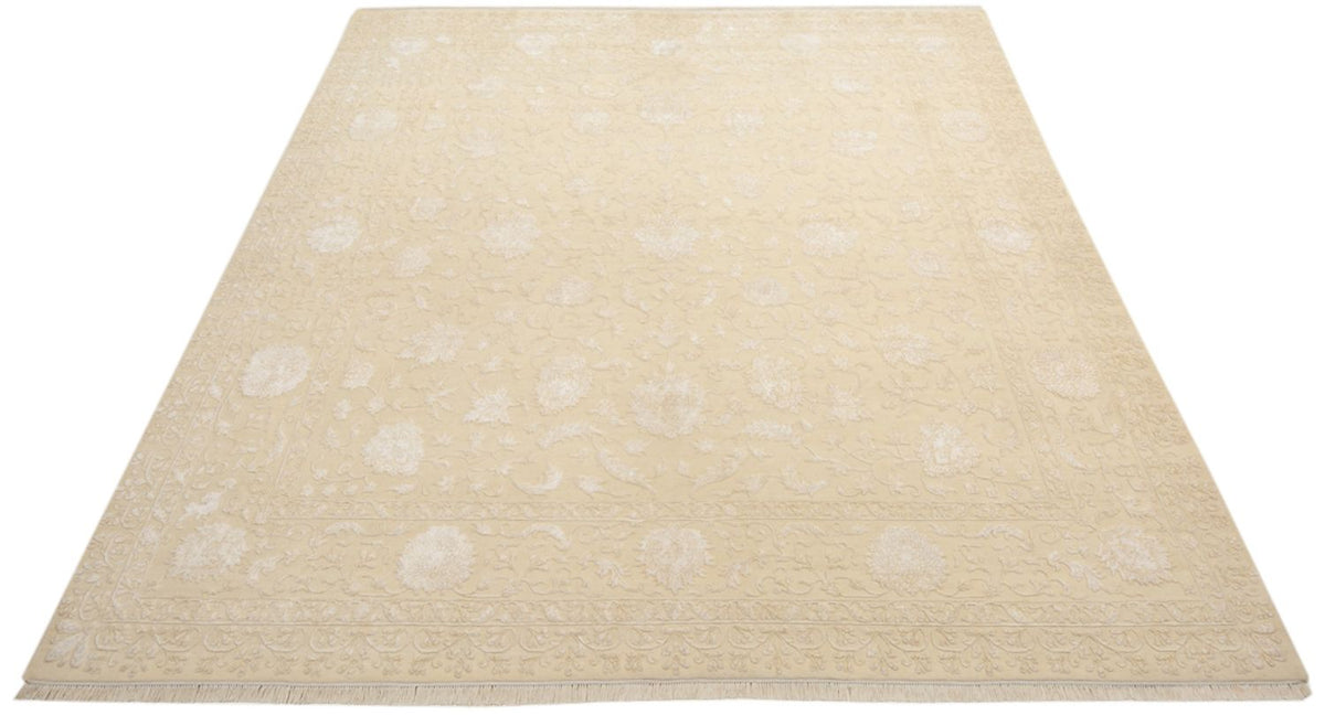 Oriental Carpet kvadrat  - 309 x 301 cm - ljusbeige
