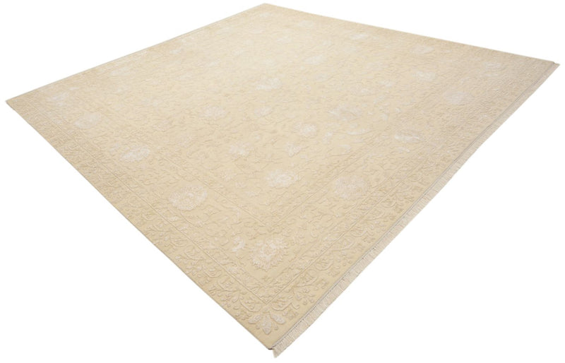Oriental Carpet kvadrat  - 309 x 301 cm - ljusbeige