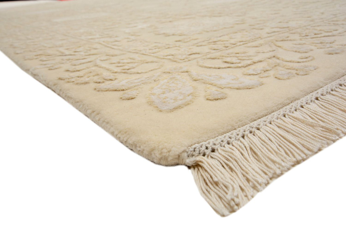 Oriental Carpet kvadrat  - 309 x 301 cm - ljusbeige