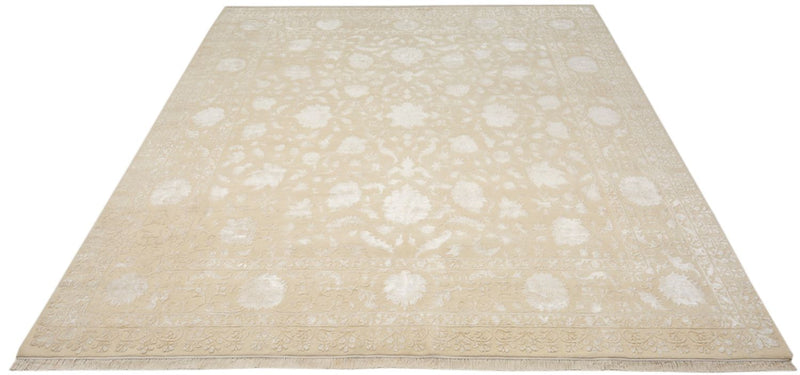 Oriental Carpet kvadrat  - 309 x 301 cm - ljusbeige