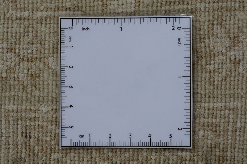 Oriental Carpet kvadrat  - 251 x 249 cm - mörk beige