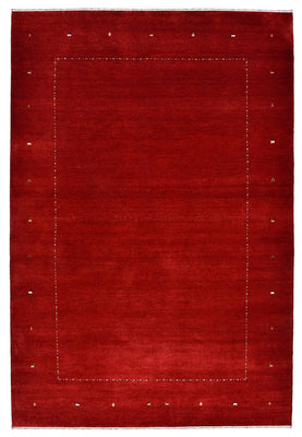 Gabbeh-mattan - Loribaft Indus - 305 x 208 cm - röd