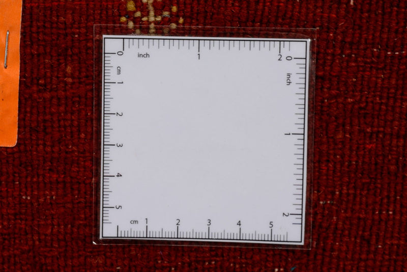 Gabbeh-mattan - Loribaft Indus - 302 x 204 cm - röd