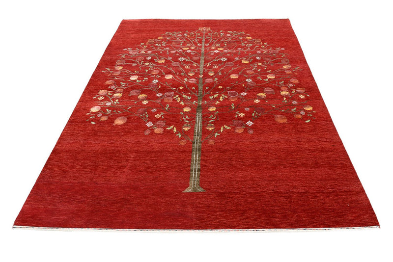 Gabbeh-mattan - Loribaft Indus - 245 x 173 cm - röd