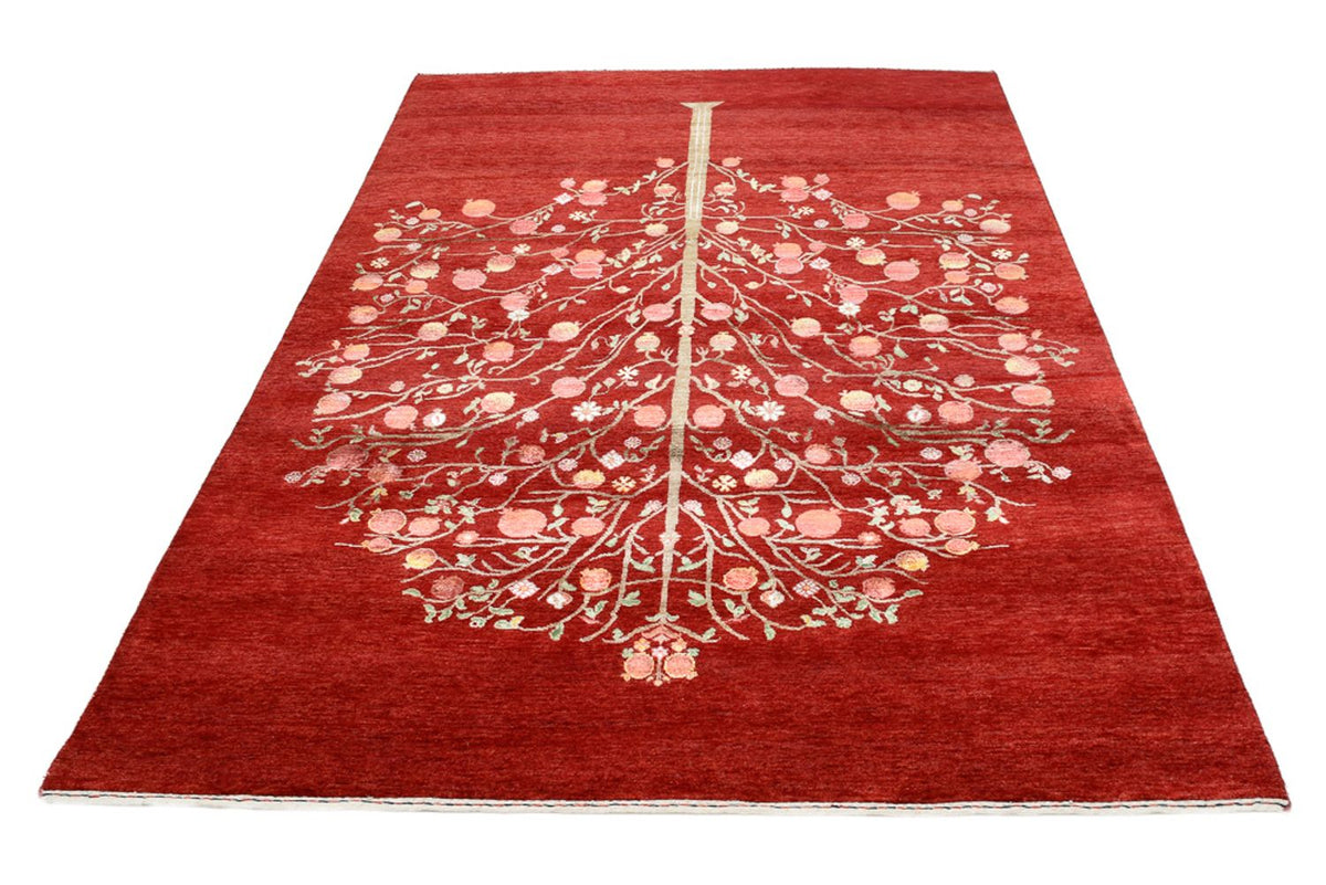 Gabbeh-mattan - Loribaft Indus - 245 x 173 cm - röd