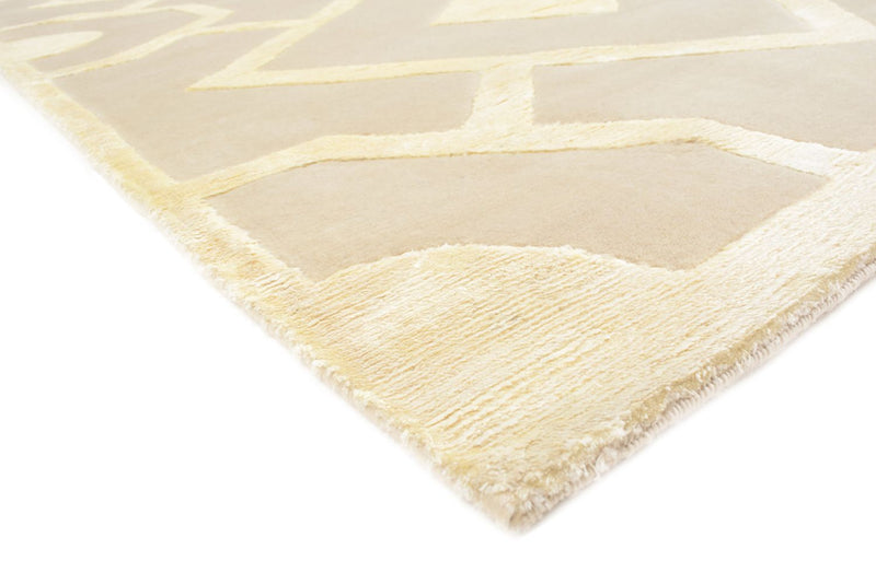 Designermatta - 240 x 170 cm - mörk beige