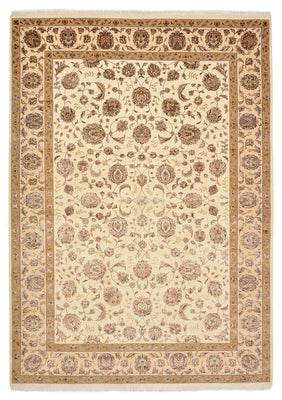 Orientaliska mattor - Tabriz - 305 x 217 cm - ljusbeige