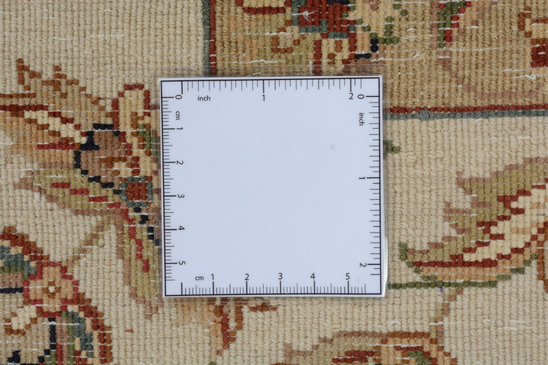 Orientaliska mattor - Tabriz - 305 x 217 cm - ljusbeige