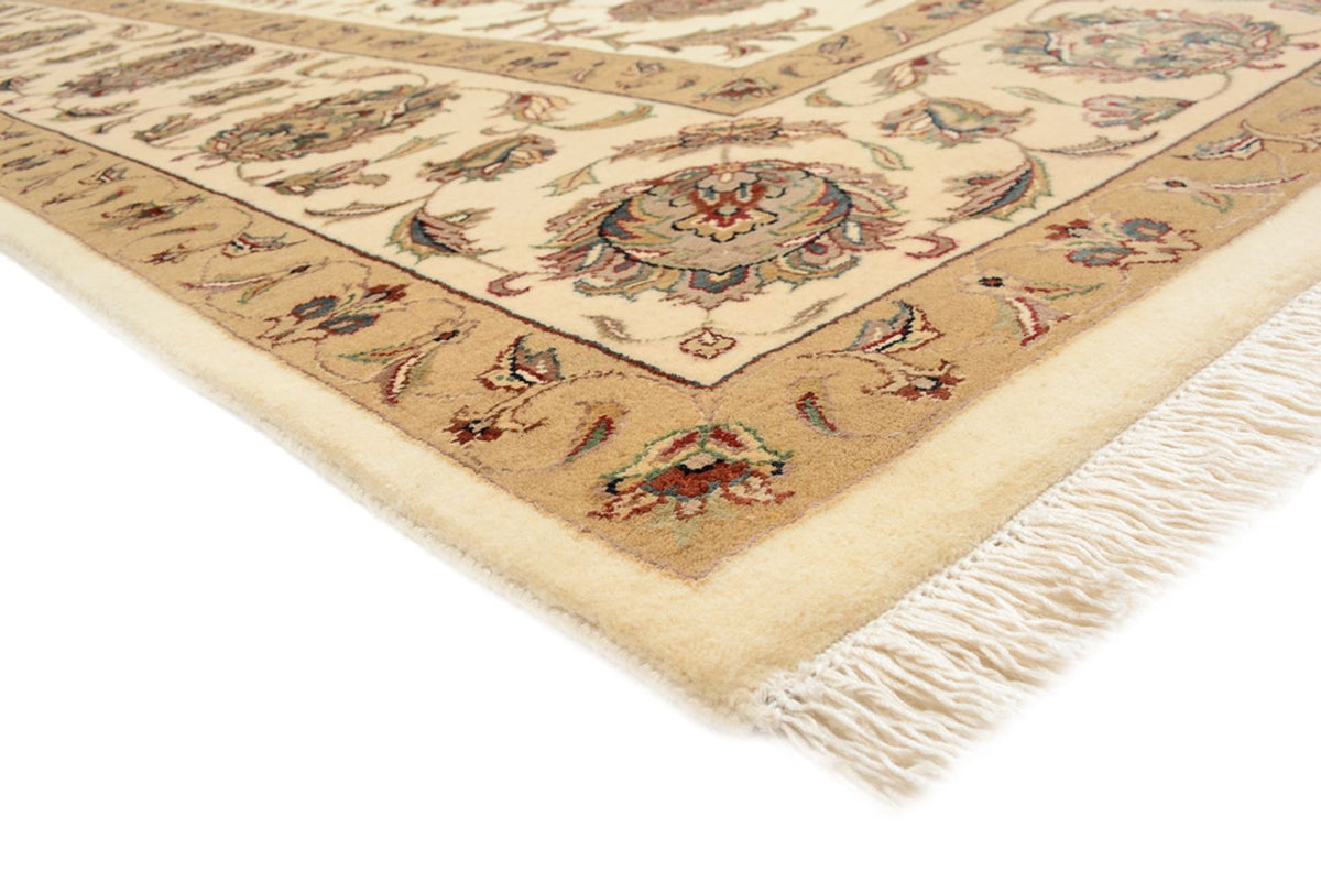 Orientaliska mattor - Tabriz - 241 x 167 cm - ljusbeige