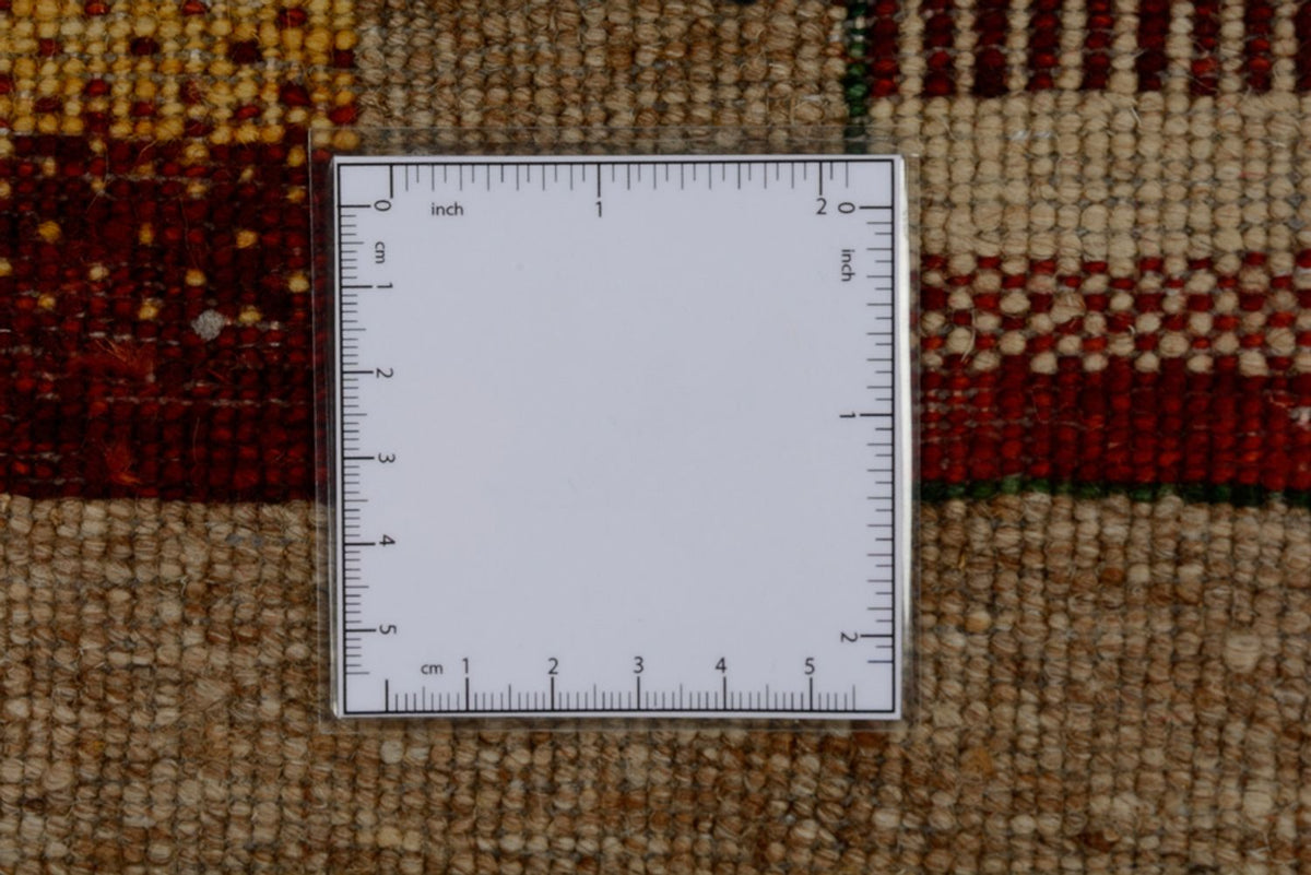 Gabbeh-mattan - Loribaft Indus kvadrat  - 203 x 201 cm - flerfärgad