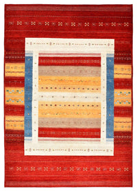 Gabbeh-mattan - Loribaft Indus - 349 x 248 cm - flerfärgad
