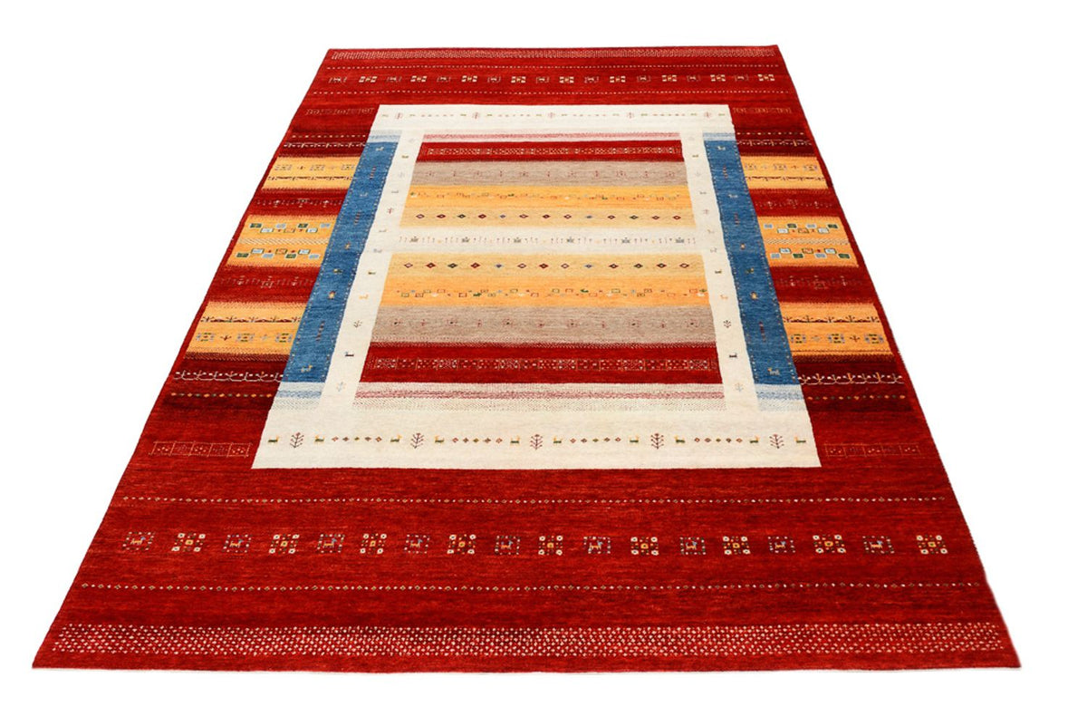 Gabbeh-mattan - Loribaft Indus - 349 x 248 cm - flerfärgad