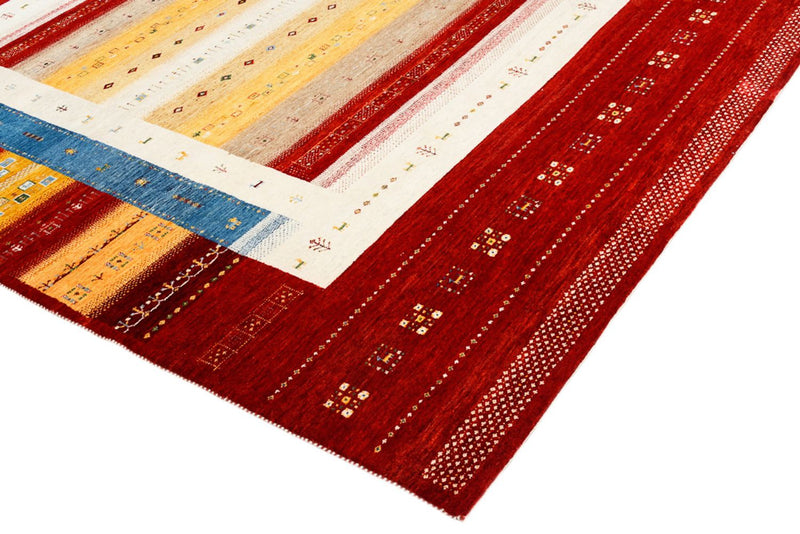 Gabbeh-mattan - Loribaft Indus - 244 x 173 cm - flerfärgad