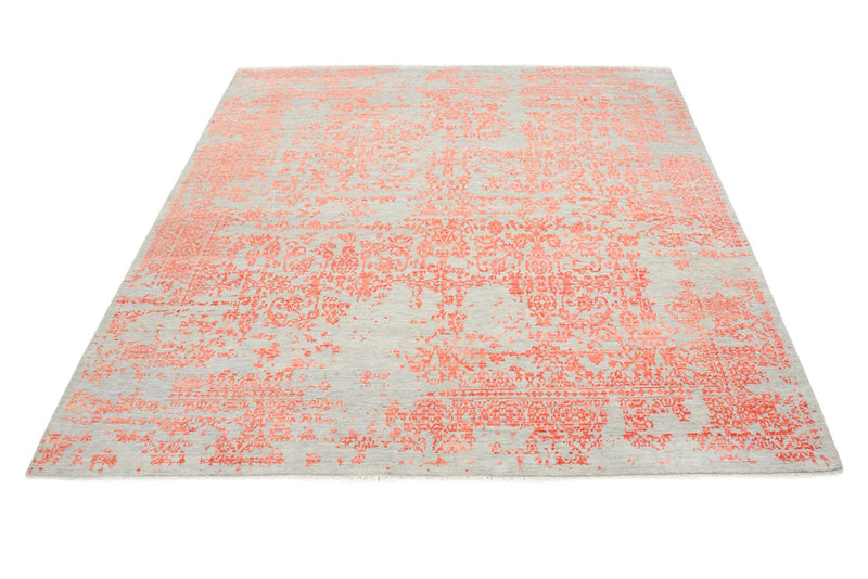 Designermatta kvadrat  - 255 x 248 cm - orange