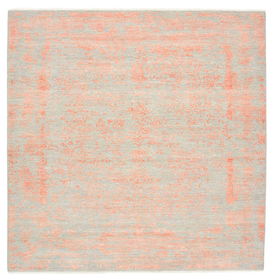 Designermatta kvadrat  - 251 x 251 cm - orange