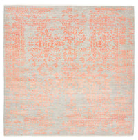 Designermatta kvadrat  - 254 x 251 cm - orange