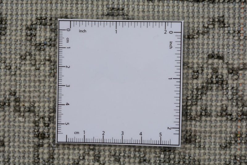 Designermatta - 186 x 124 cm - ljusgrå