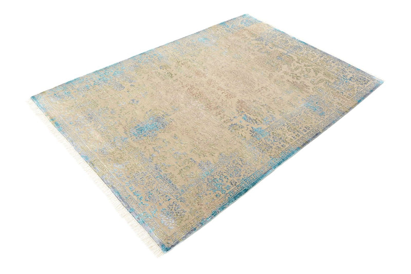 Designermatta - 186 x 129 cm - ljusbeige