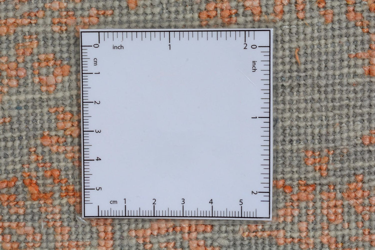 Designermatta kvadrat  - 200 x 199 cm - ljusgrå