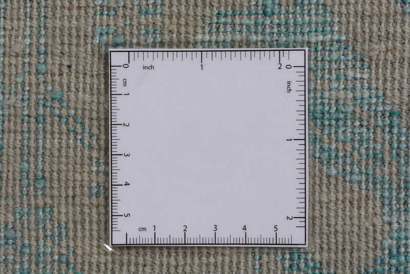 Designermatta - 249 x 167 cm - ljusgrå