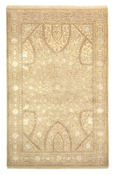 Oriental Carpet 121x185cm - mörk beige