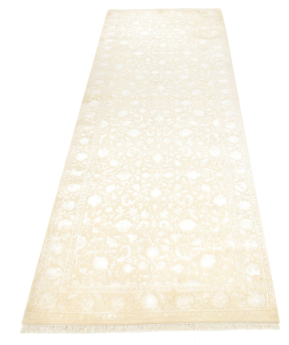Runner Oriental Carpet - 301 x 107 cm - ljusbeige