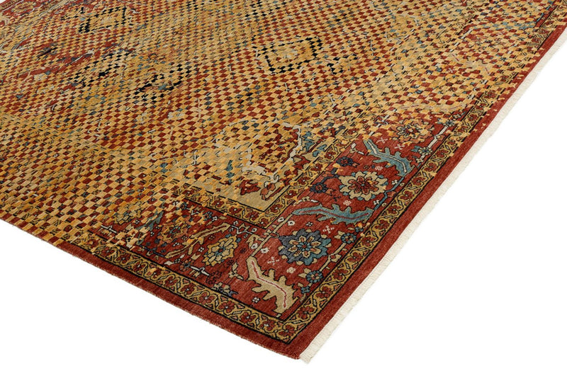 Designermatta - 299 x 242 cm - guld