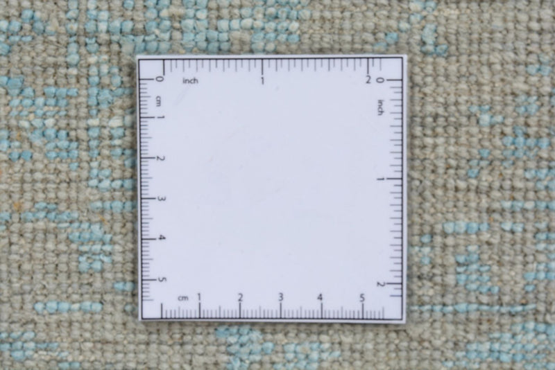 Designermatta - 202 x 155 cm - ljusgrå