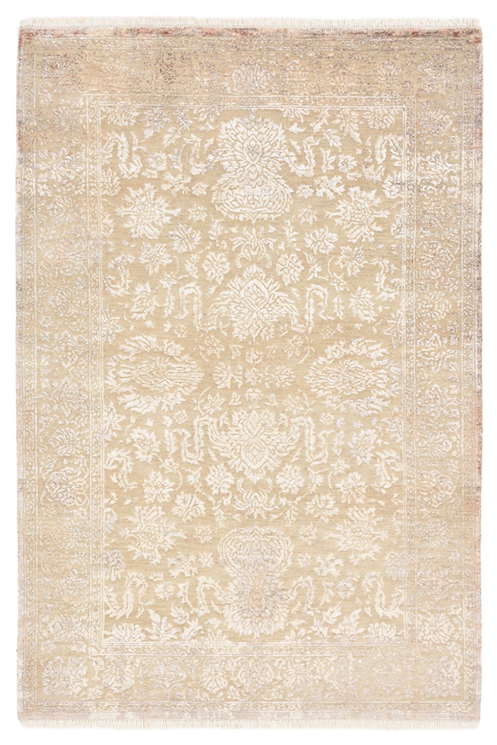 Designermatta - 183 x 124 cm - ljusbeige