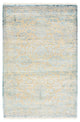 Designermatta - 152 x 103 cm - ljusblå