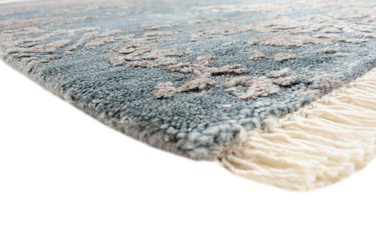 Designermatta - 177 x 121 cm - havsblått