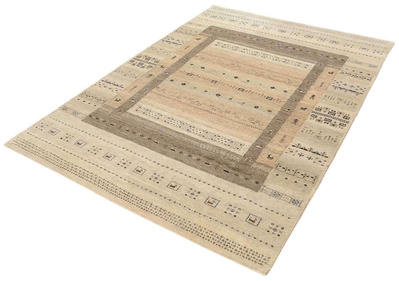 Indo Loribaft Mattan 203x146cm - Ullmatta