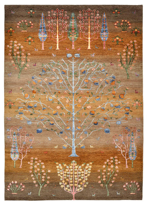 Gabbeh-mattan - Loribaft Indus - 244 x 174 cm - flerfärgad