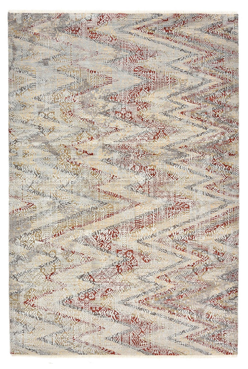 Designermatta - 247 x 166 cm - flerfärgad