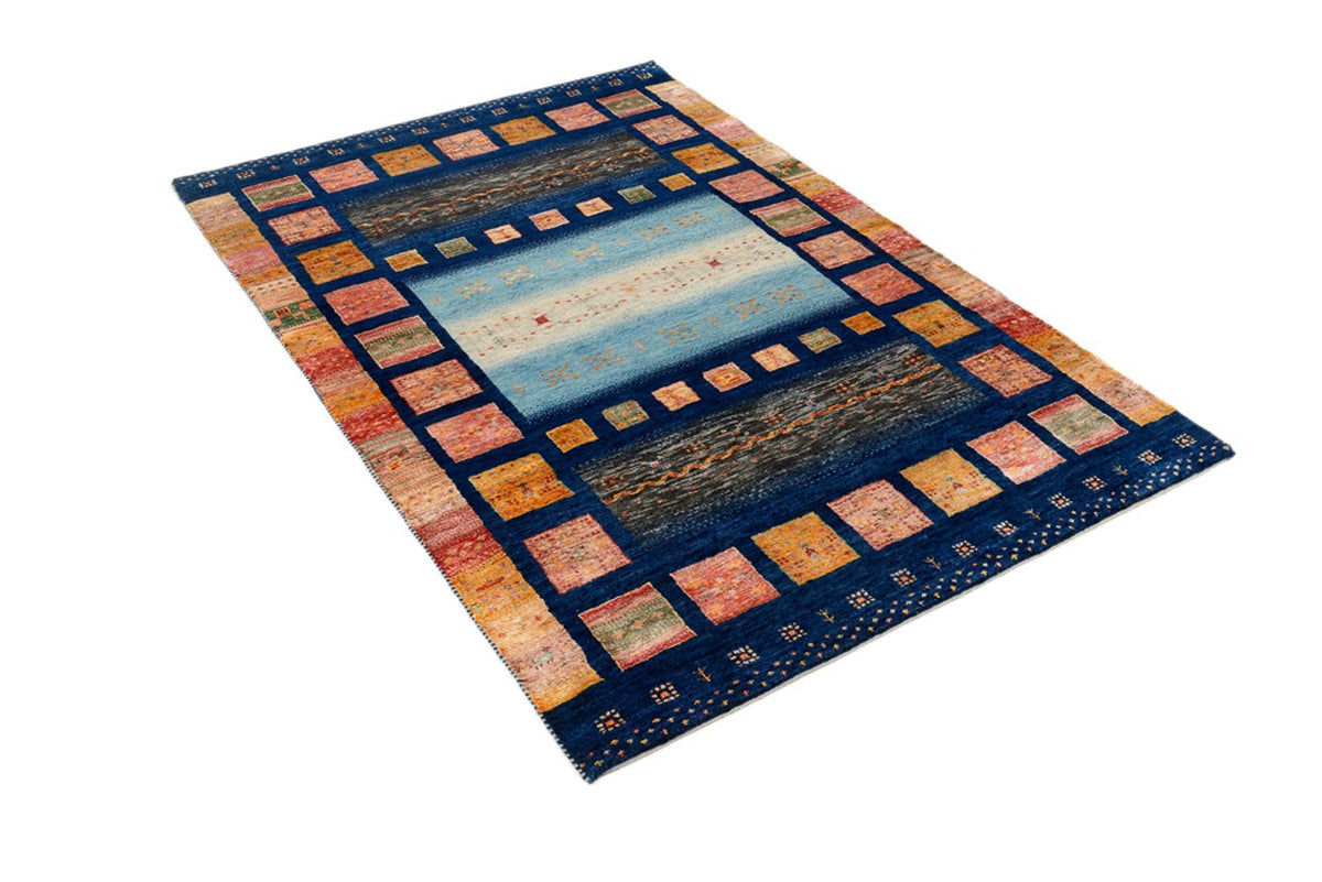Gabbeh-mattan - Loribaft Indus - 187 x 125 cm - flerfärgad