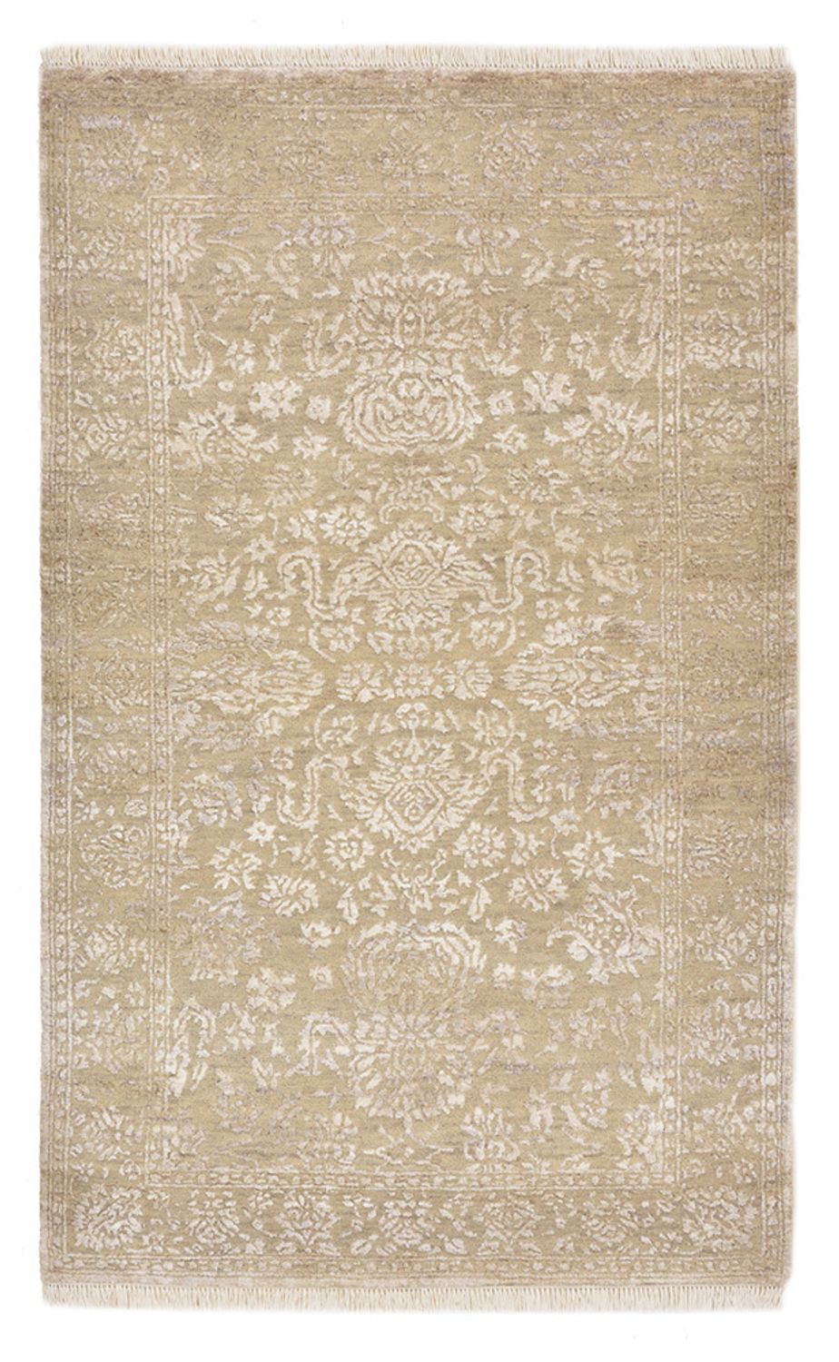 Designermatta - 153 x 94 cm - mörk beige