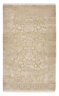Designermatta - 153 x 94 cm - mörk beige