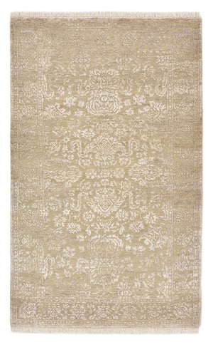 Designermatta - 153 x 94 cm - mörk beige