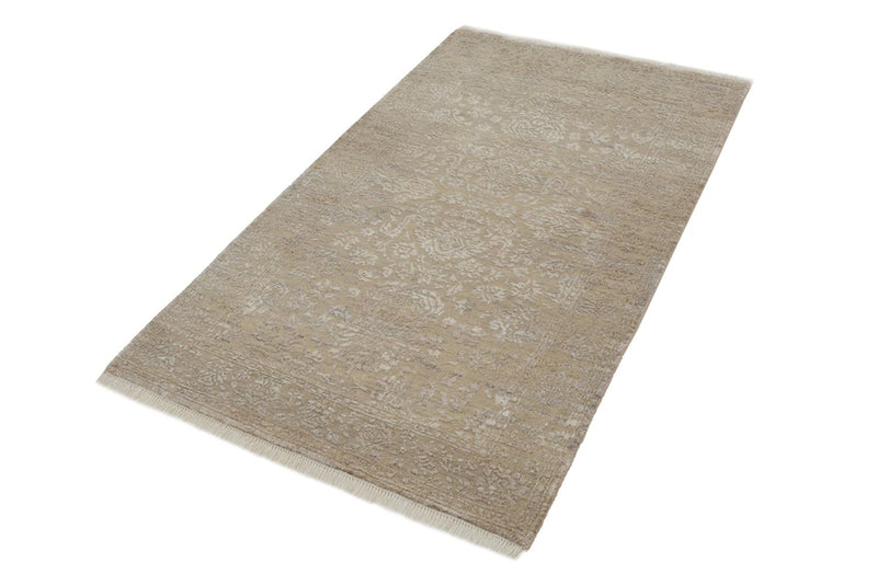 Designermatta - 153 x 94 cm - mörk beige