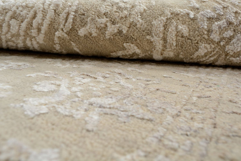 Designermatta - 153 x 94 cm - mörk beige