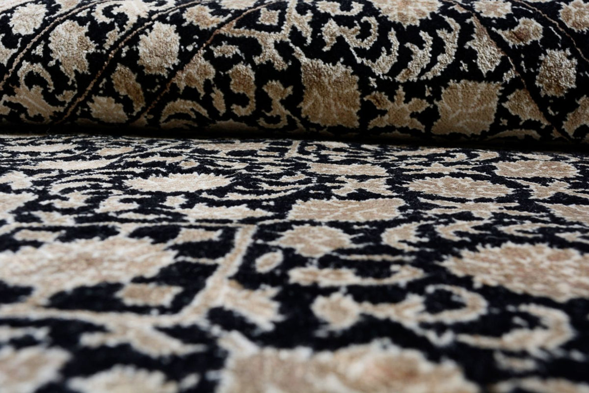 Orientaliska mattor - Bijar - Indus - 303 x 246 cm - mörk beige