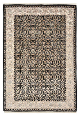 Orientaliska mattor - Bijar - Indus - 204 x 141 cm - mörk beige