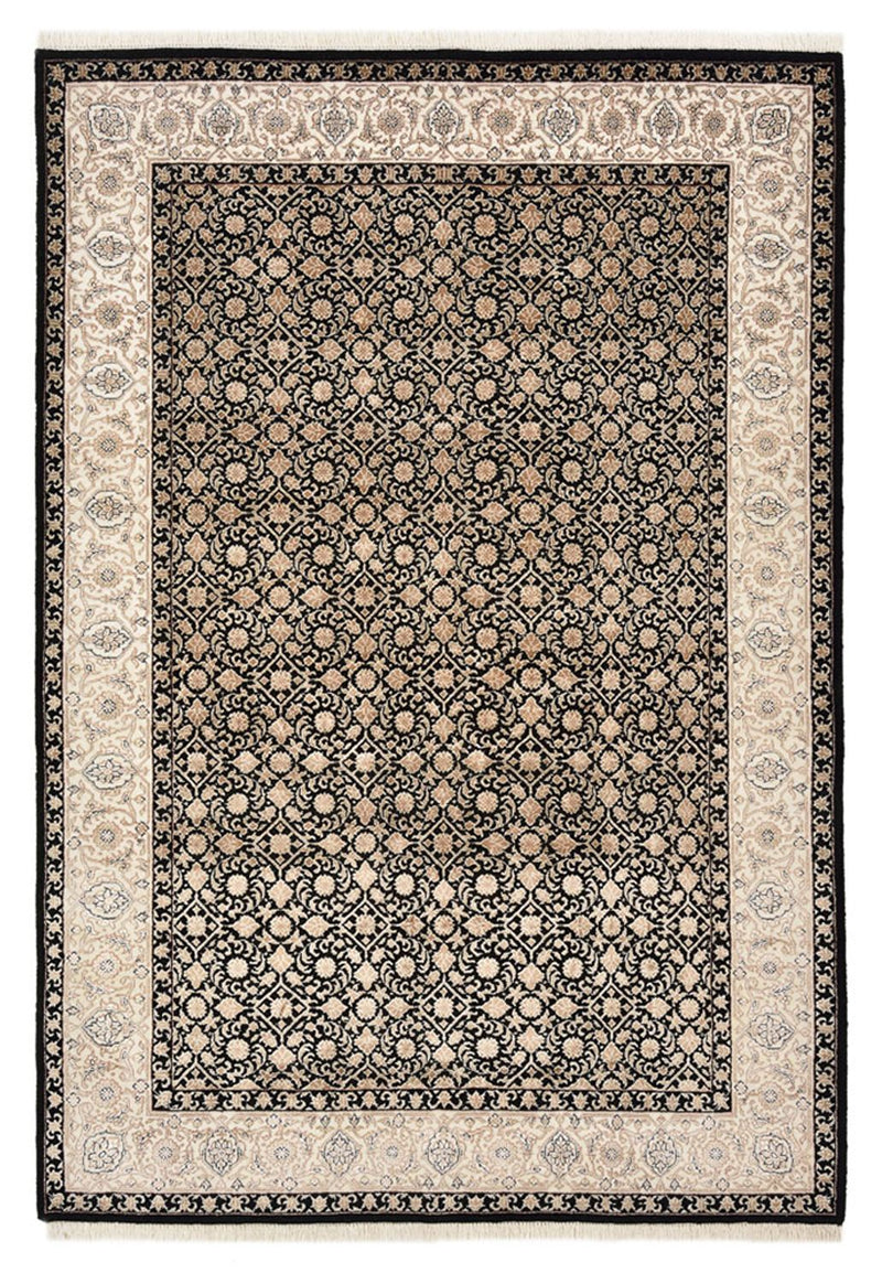 Orientaliska mattor - Bijar - Indus - 204 x 141 cm - mörk beige