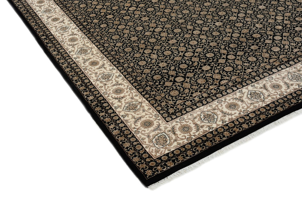 Orientaliska mattor - Bijar - Indus - 204 x 141 cm - mörk beige